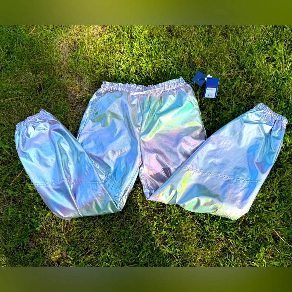 Holographic Kids Jogger Pants - Picture 3 of 15